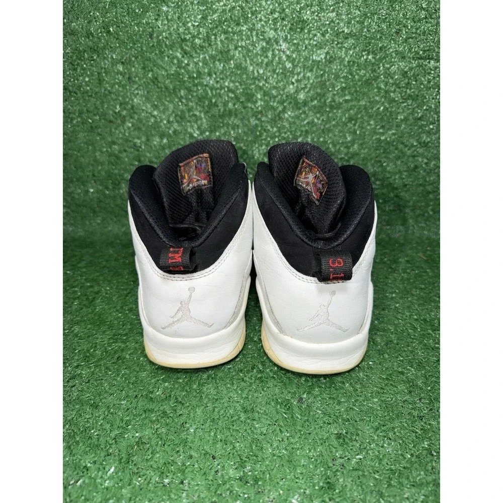 Air Jordan 10 Retro I'm Back Men Size 10 310805-104 White Black Basketball Shoes